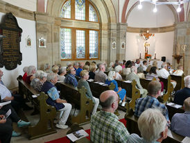 100 Jahrfeier Weingartenkapelle in Naumburg mit Bischof Dr. Michael Gerber (Foto. Karl-Franz Thiede)